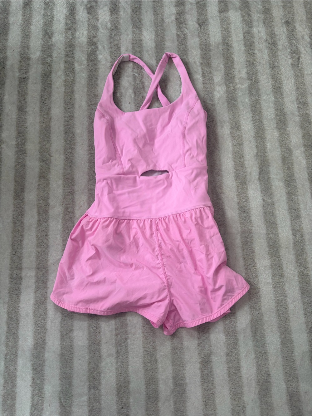 Free people FP Movement Pink Active One-Piece Romper